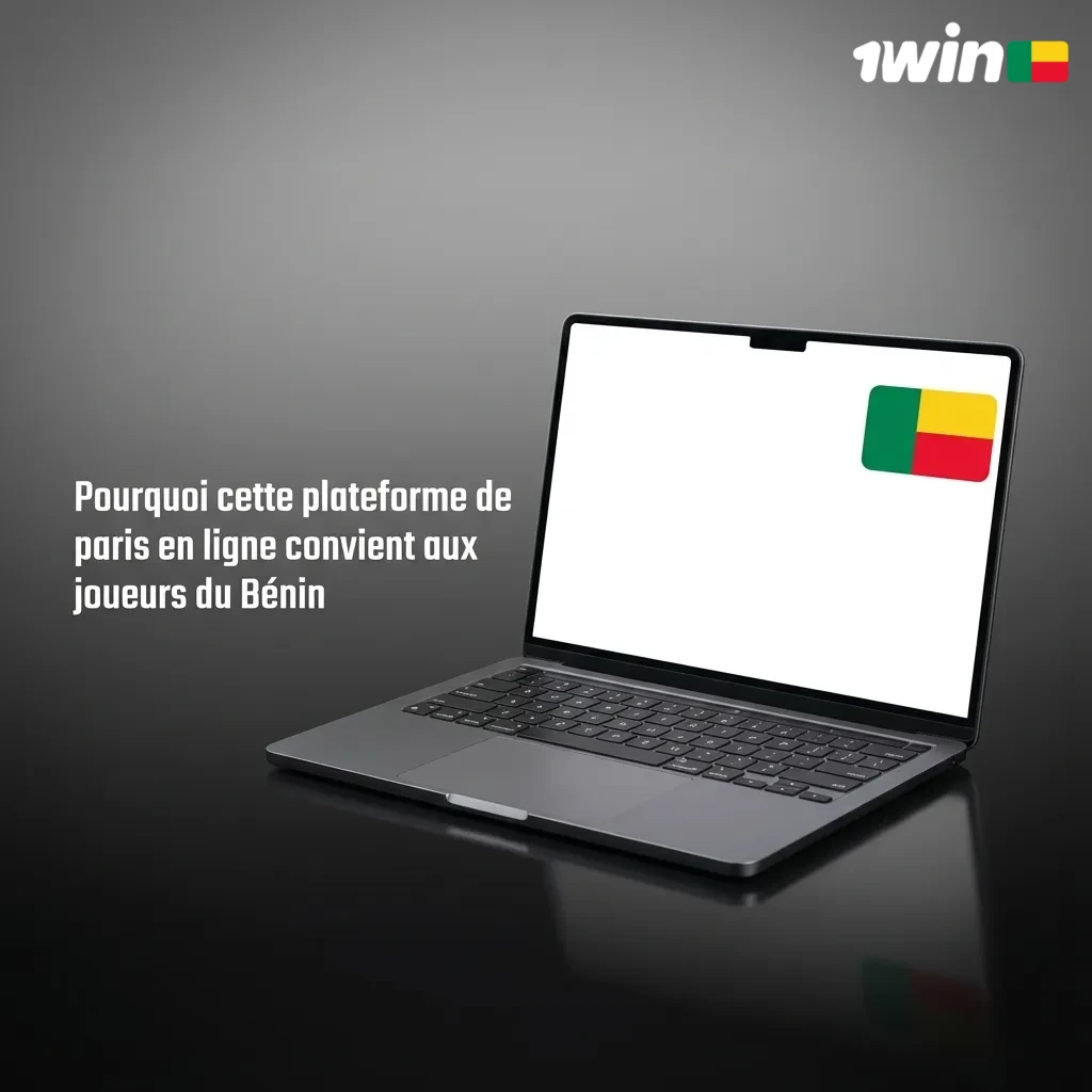 Jeune joueur béninois utilisant l’appli mobile 1win pour parier en ligne, avec interface claire de paris et casino