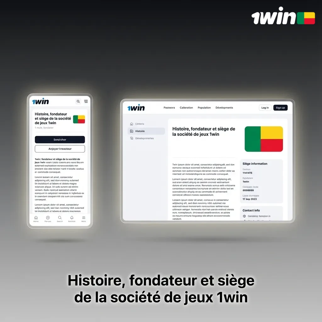 Illustration de 1win : fondateur Roman S., siège international et plateforme de paris sportifs et casino en ligne