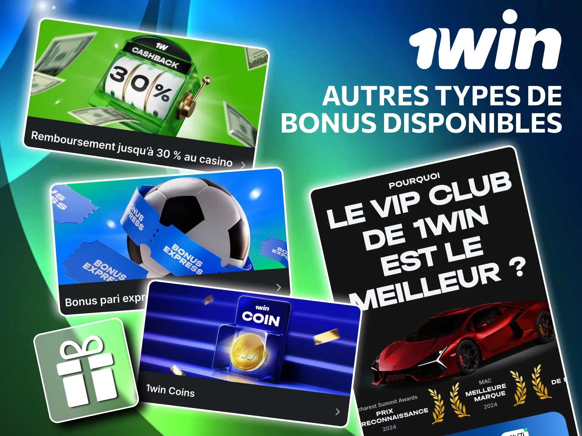 Offres variées 1win avec cagnotte et paris gratuits.