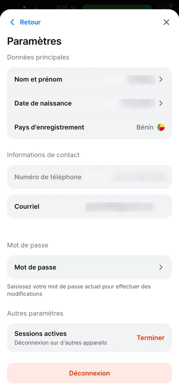 Profil joueur 1win vérifié avec documents requis.