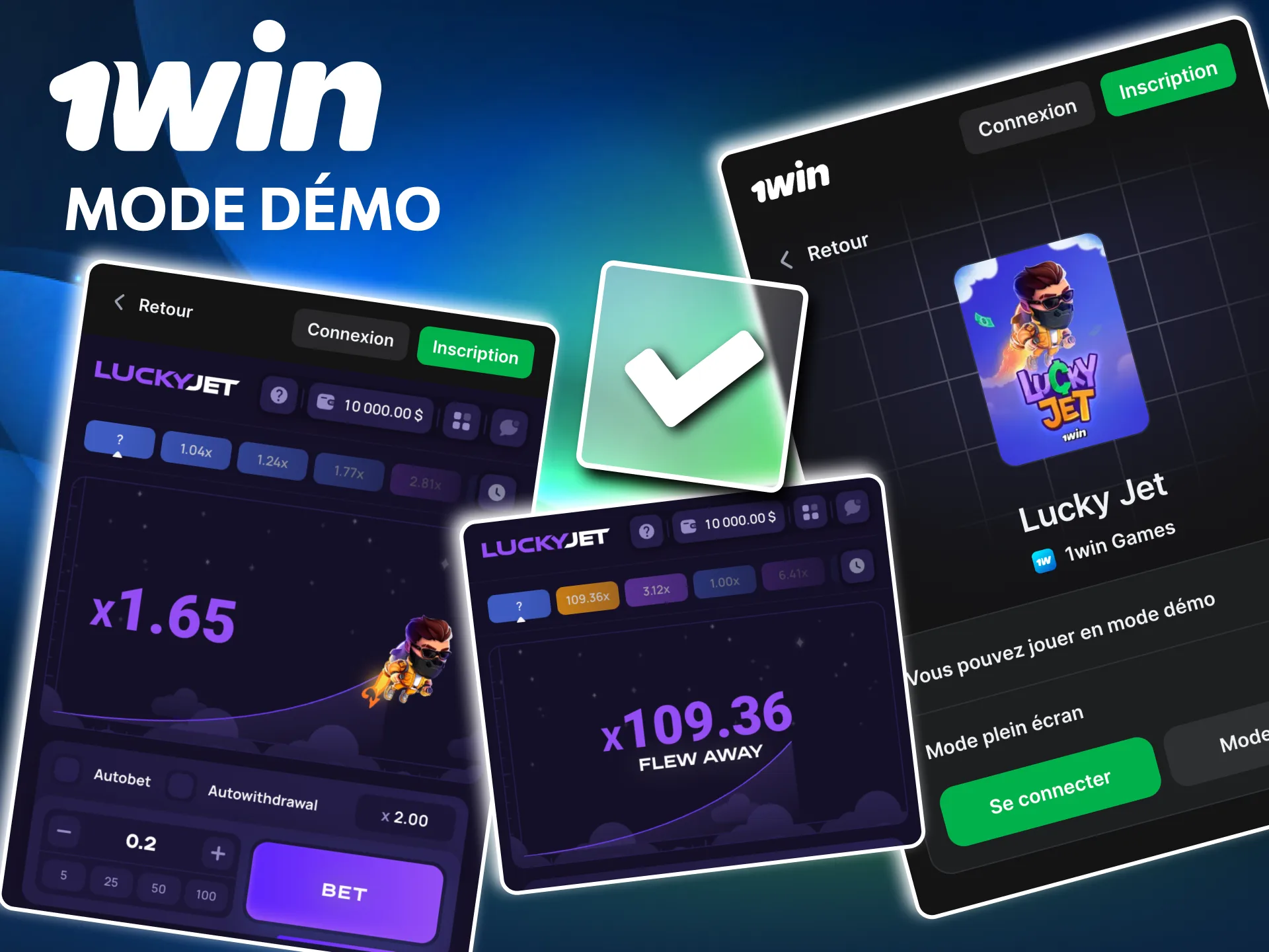 Lucky Jet démo 1win avec crédits virtuels gratuits.