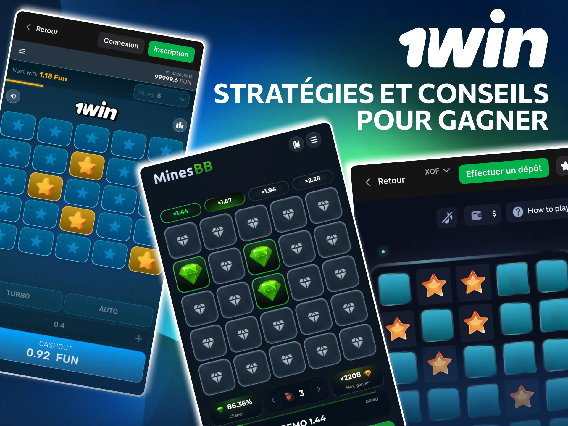 Jouez Mines 1win de façon responsable et structurée.