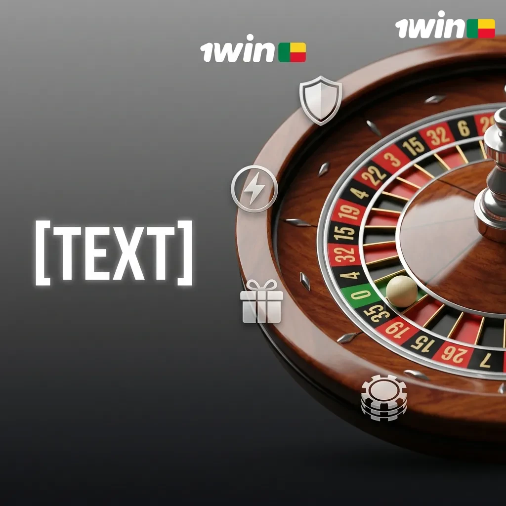 Infographie 1win Bénin montrant paiements mobile money, jeux variés, appli mobile, bonus et outils de jeu responsable