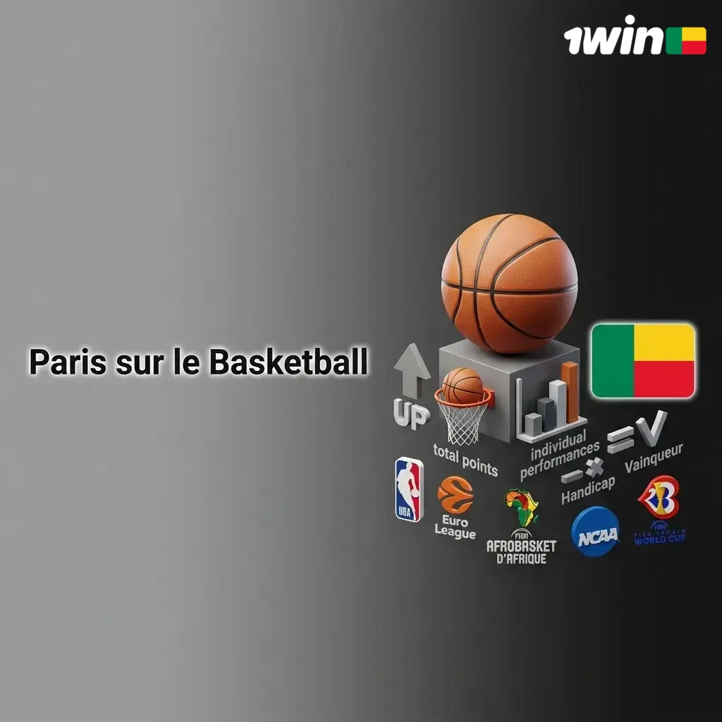Paris basketball Bénin : cotes NBA, EuroLeague et FIBA sur 1win pour parieurs béninois