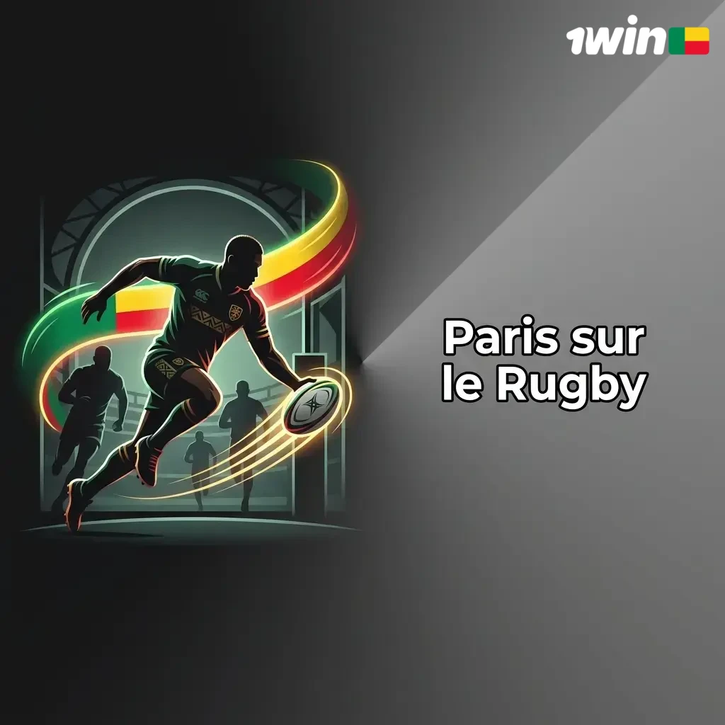 Paris sur le rugby au Bénin : cotes élevées sur 1win pour Coupe du Monde, Six Nations et Top 14