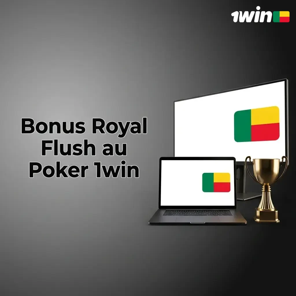 Bonus Royal Flush Poker 1win : récompense jusqu'à 1000 USD aux tables de cash Hold'em