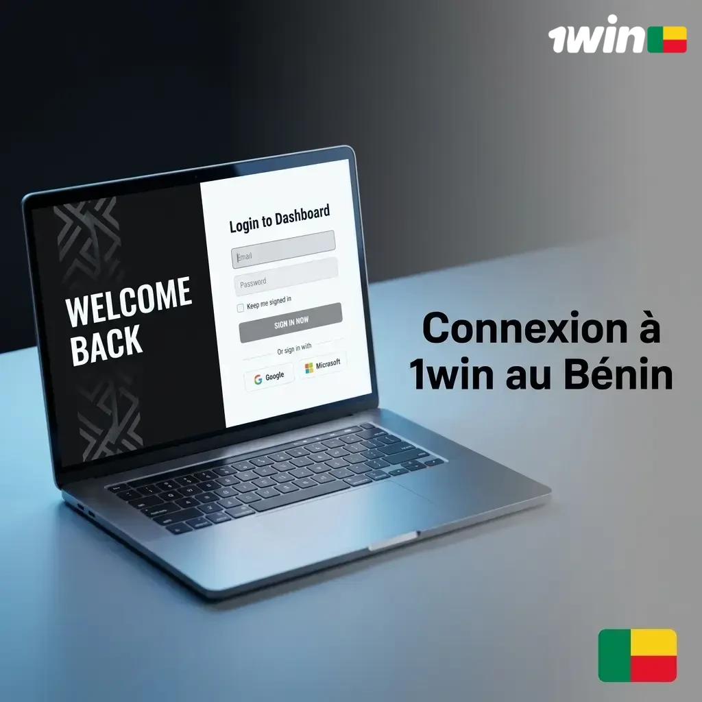 Formulaire de connexion 1win au Bénin pour accéder à votre compte via téléphone, email, Google ou Telegram