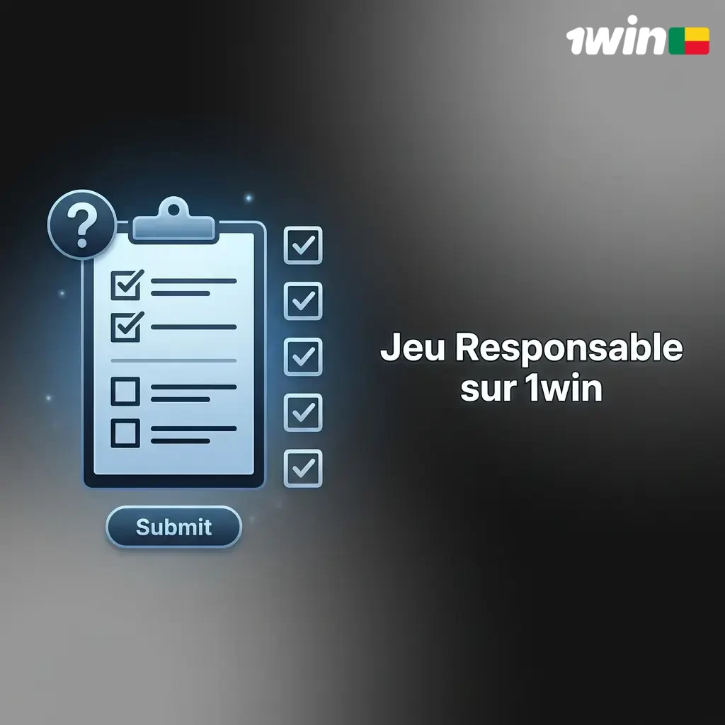 Outils de jeu responsable sur 1win au Bénin : limites de dépôt, auto-exclusion et protection des joueurs