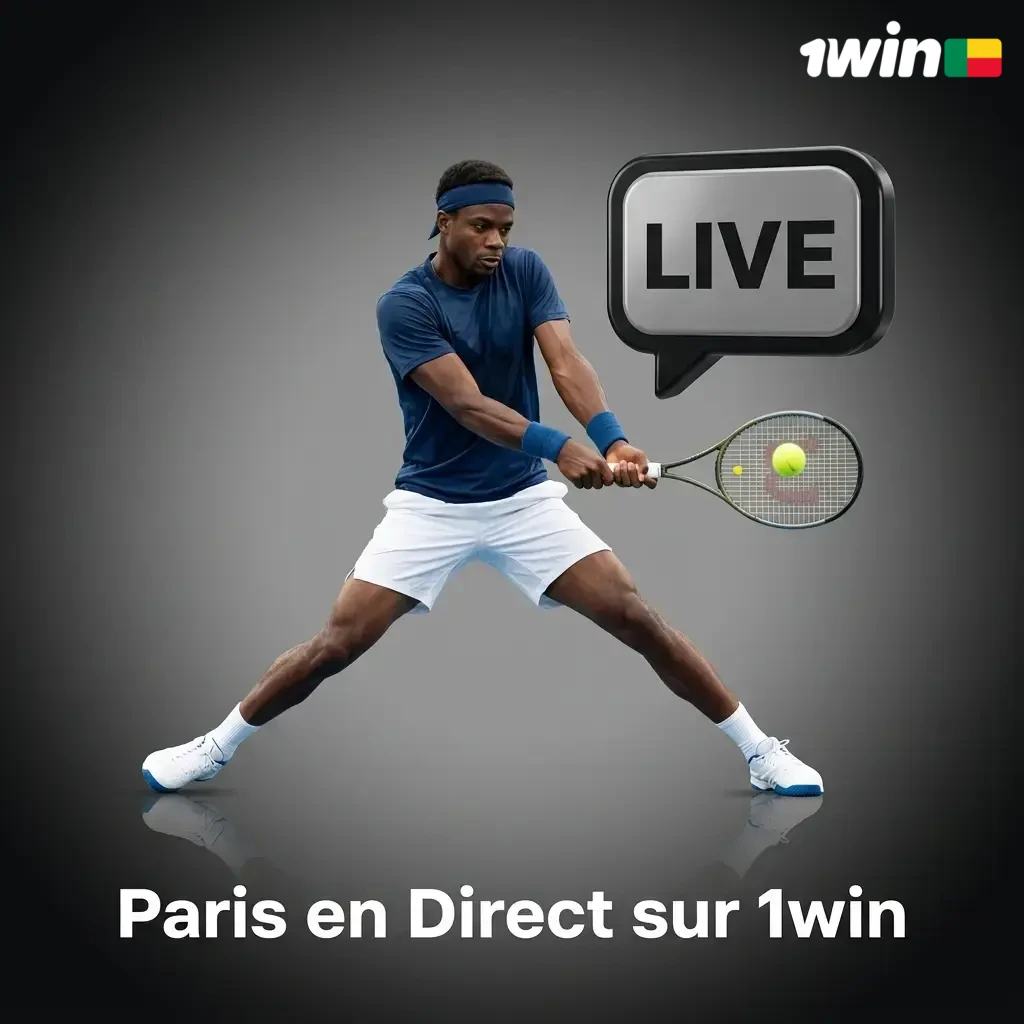 Paris en direct sur 1win avec cotes dynamiques, statistiques en temps réel et streaming pour football, tennis et esport