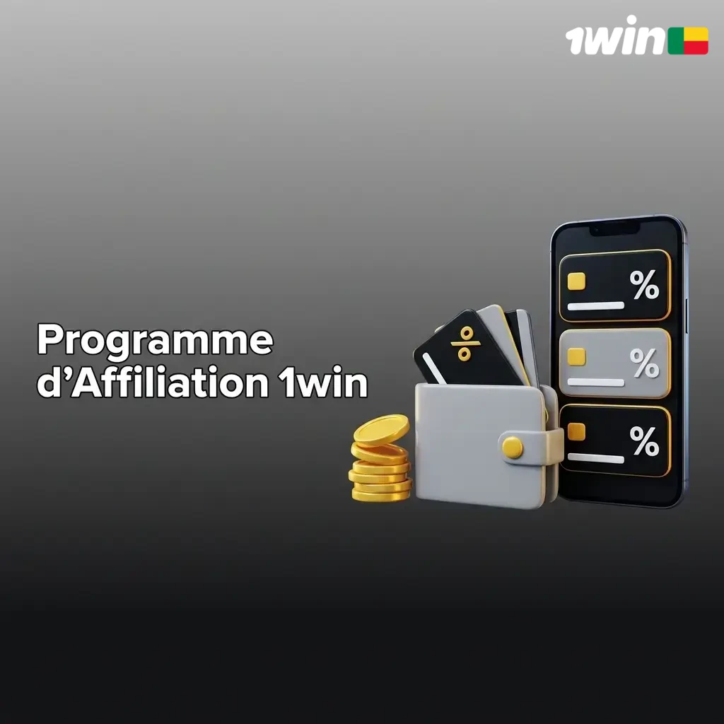 Programme d'affiliation 1win avec commissions jusqu'à 50%, modèles CPA, RevShare et tableau de bord partenaire